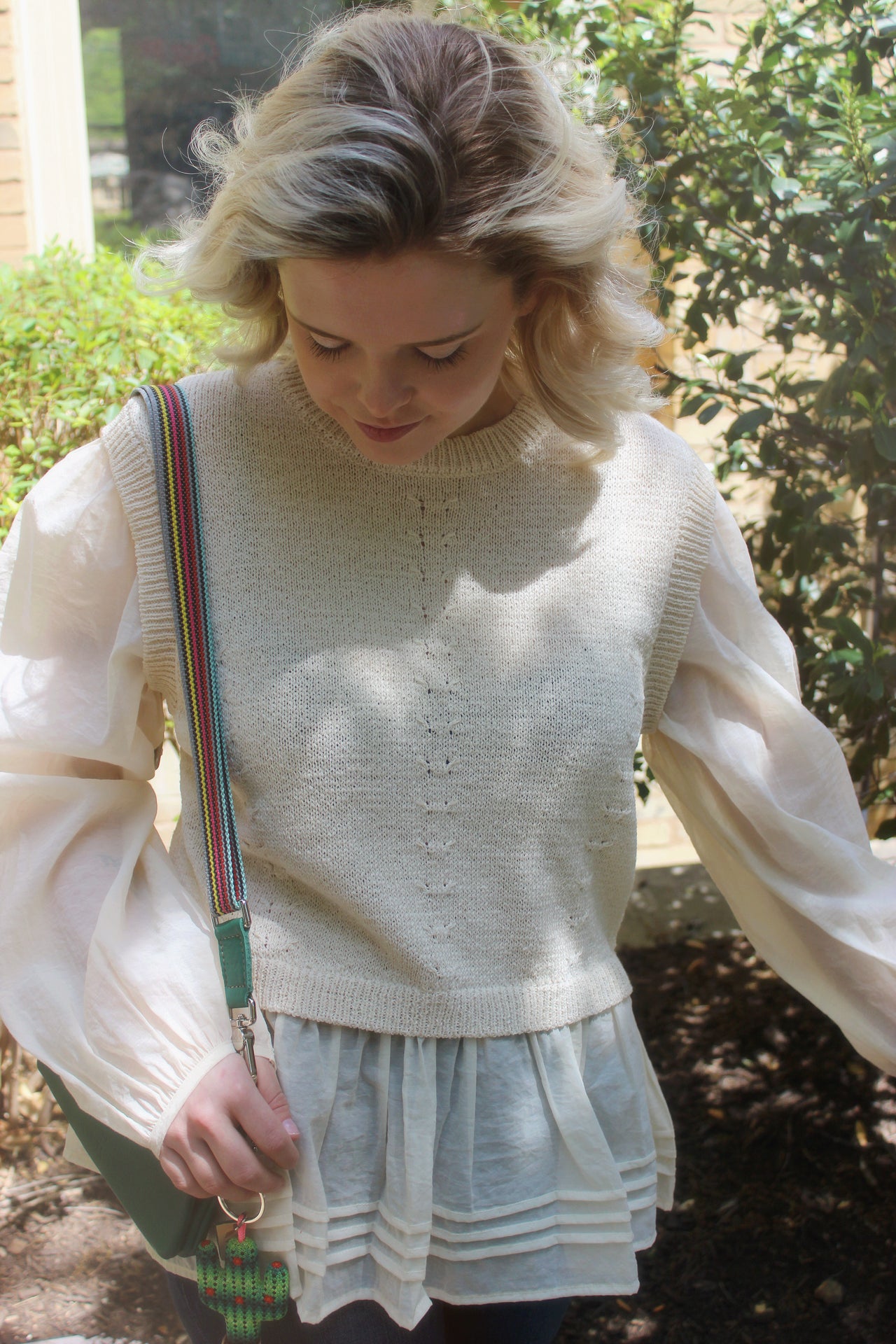 Tiered Crochet Top