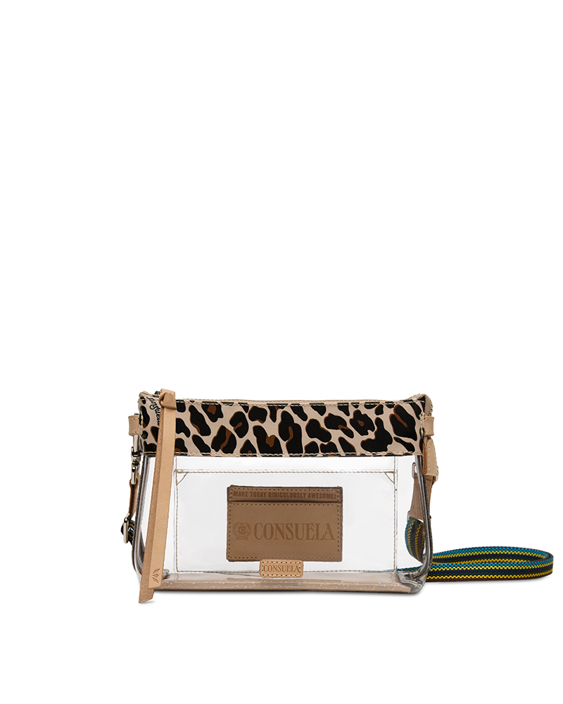 Mona Midtown Crossbody - Clear
