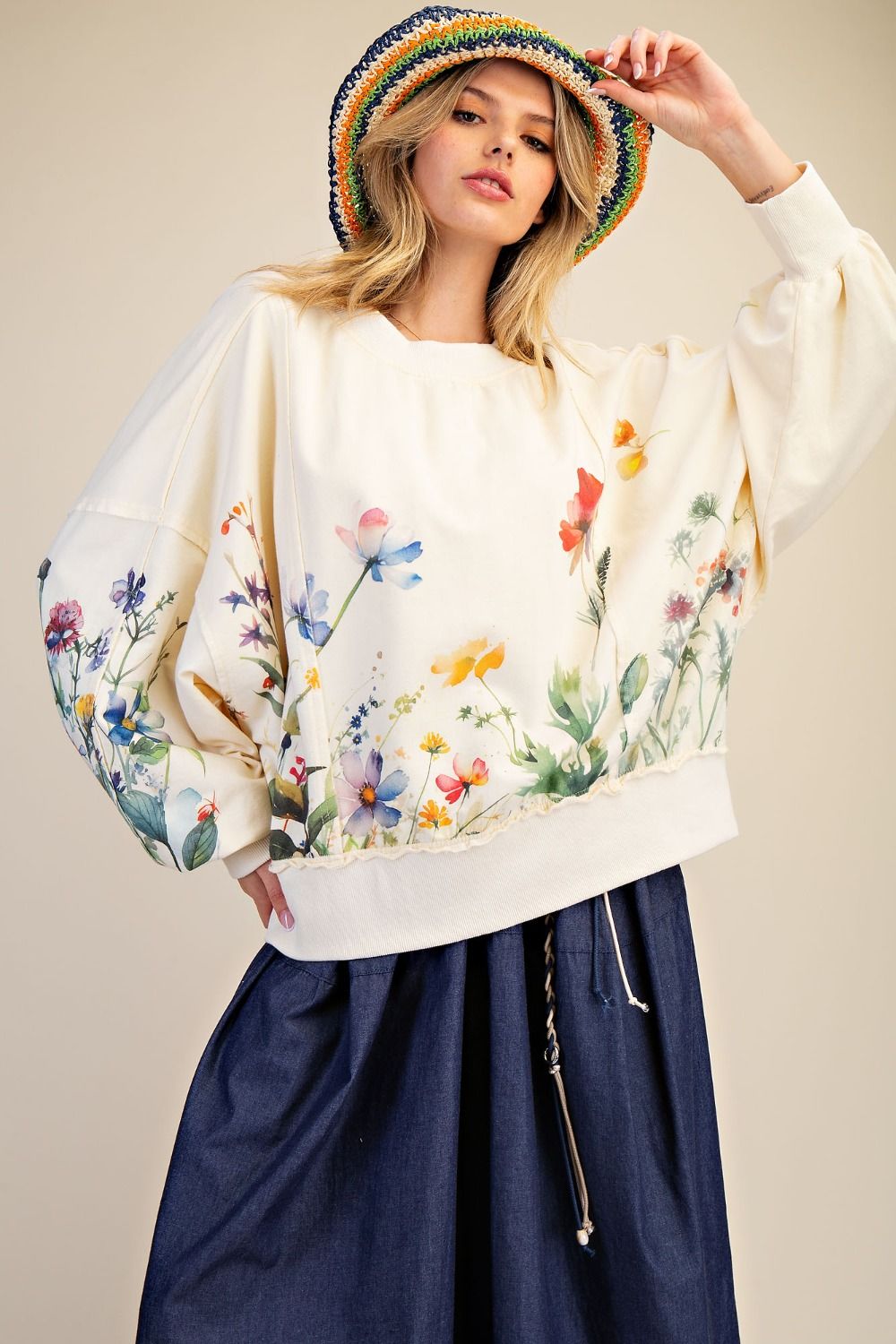 The Wildflower Meadow Pullover