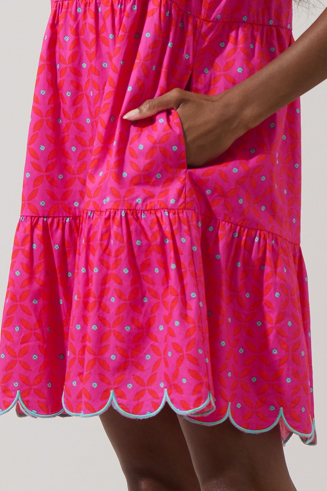 The Fuchsia Radiance Mini Dress